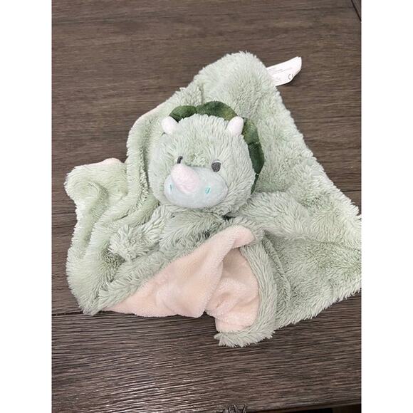 Kelly Toy Dinosaur Triceratops Lovey‎ Plush - Picture 4 of 4